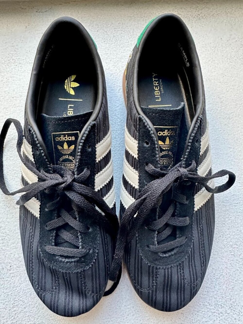 NWOT adidas x Liberty London Gazelle Lo Pro sneakers 7 - Picture 4 of 11